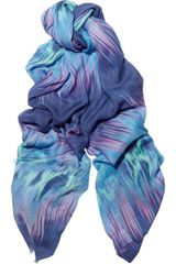 Matthew Williamson Printed Modal and Cashmere Blend Scarf