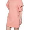 Msgm Techno Alpaca Two Way Stretch Dress in Pink - Lyst