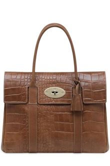 Mulberry Bayswater Printed Leather Bag - Lyst