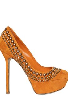 Sergio Rossi 130mm Studded Suede Pumps - Lyst