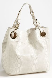 Steven By Steve Madden Candy Coated Snake Embossed Tote - Lyst