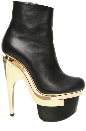Versace 160mm Leather Boots - Lyst