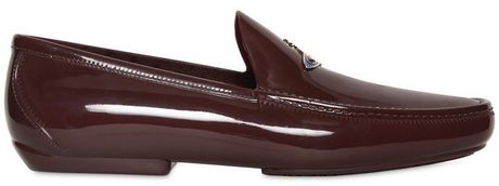 Vivienne Westwood Metal Orb Logo Rubber Loafers in Purple for Men (aubergine) - Lyst