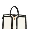 Yves Saint Laurent Medium Cabas Chyc Leather Top Handle in Beige (white) - Lyst