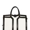 Yves Saint Laurent Medium Cabas Chyc Leather Top Handle in Beige (white) - Lyst