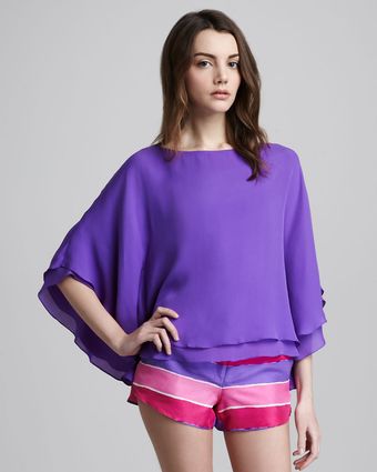 Alice + Olivia Hampton Layered Tunic - Lyst