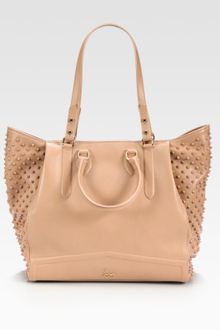Christian Louboutin Justine Spike Stud Tote - Lyst