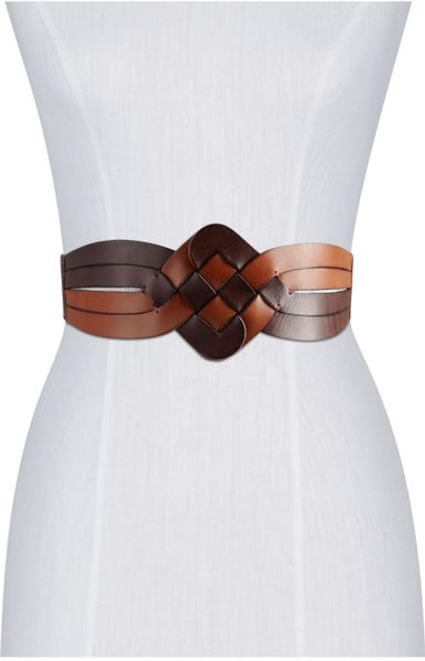 Fossil Braided Waist in Brown (brown multi) - Lyst