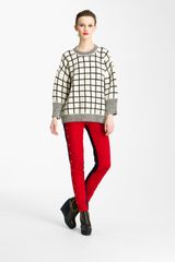 Kenzo Windowpane Pullover Sweater