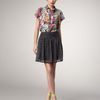 Nanette Lepore Crystal Ball Polkadot Tulle Skirt in Black (panther) - Lyst