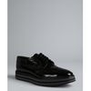 Prada Fumo Patent Leather Platform Wingtip Oxfords in Black for Men (smoke) - Lyst