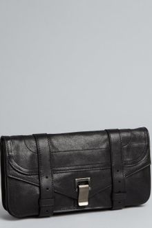 Proenza Schouler Black Leather PS1 Pouchette - Lyst