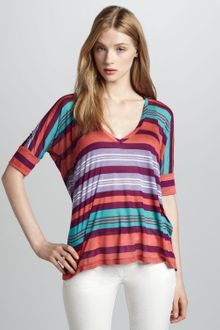 Splendid Beach Towel Striped Top - Lyst