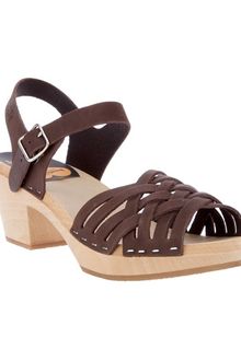 Swedish Hasbeens Wooden Clog - Lyst