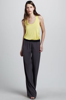 Vince Silk Pajama Pants Gray - Lyst