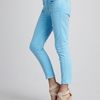 7 For All Mankind Cropped Skinny Jeans Neon Blue in Blue (neon blue) - Lyst
