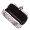 Alexander Mcqueen Barnacle Jacquard Shell Punk Skull Box Clutch in Purple (silver) - Lyst