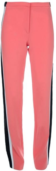 Balenciaga Side Stripe Trouser in Pink - Lyst