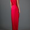 Balenciaga Maxi Dress in Red - Lyst