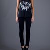 Balmain Tiedye Vest Top in Black - Lyst