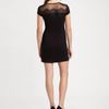 Bcbgmaxazria Maiya Lacefront Dress in Black - Lyst