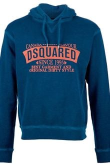 DSquared2 Hooded Sweatshirt - Lyst