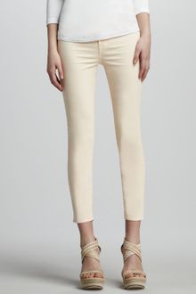 J Brand Luxe Twill Slim Pants Sherbet - Lyst