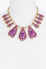 Kate Spade Paisley Park Frontal Necklace