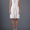 Marc By Marc Jacobs Pleated Dress in Beige - Lyst
