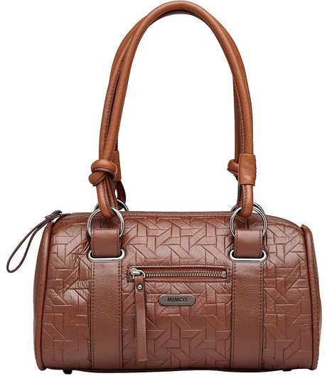 s zone leather tote