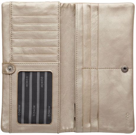 mimco wallet pink