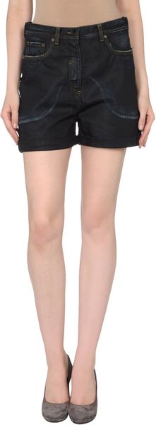 Neil Barrett Denim Shorts - Lyst