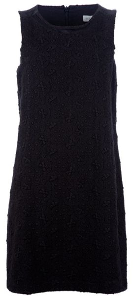See By Chloé Lace Shift Dress in Black - Lyst
