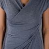See By Chloé Drape Dress in Gray (grey) - Lyst