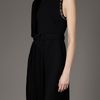 Versace Sleeveless Stud Detal Dress in Black - Lyst
