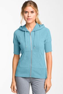 Zella Supersoft Short Sleeve Hoodie - Lyst
