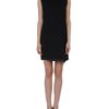 Jil Sander Navy Short Dress in Black - Lyst