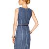 Michael By Michael Kors Pleated Eyelet Dress in Blue (washed indigo) - Lyst