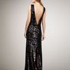 Rachel Zoe Isabella Sequined Gown in Black - Lyst