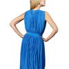 Tibi Pleated Jersey Dress in Blue (cobalt) - Lyst