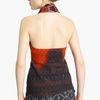 Missoni Knit Halter Top in Orange (red grey) - Lyst