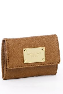 Michael by Michael Kors Jet Set Flap Coin Holder Luggage Black Or Golden - Lyst