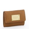 Michael By Michael Kors Jet Set Flap Coin Holder Luggage Black Or Golden in Brown (black) - Lyst