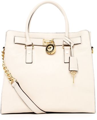 Michael by Michael Kors Hamilton Large Tote Vanilla - Lyst
