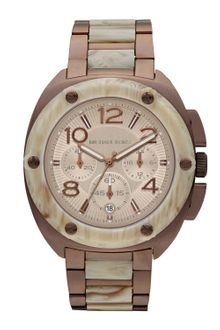 Michael Kors Mid Size Tribeca Chronograph Watch  - Lyst