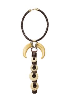 Michael Kors Horn Necklace - Lyst