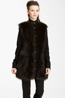 Rachel Zoe Marianna Faux Fur Jacket - Lyst