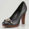 Tory Burch Calista Loafer Pumps in Black - Lyst
