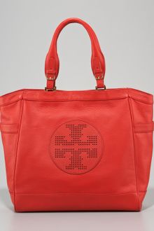 Tory Burch Kipp Pebbled Tote - Lyst