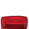 Alexander Mcqueen Leather Continental Zip Wallet in Red - Lyst